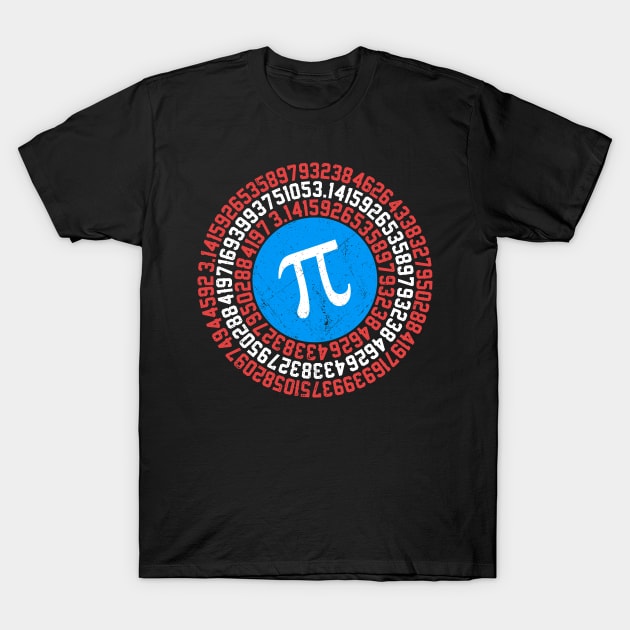 Captain Pi Superhero Funny Pi Day 2021 Science Math Humor T-Shirt by rebuffquagga